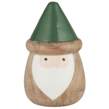 SANTA CLAUS karácsonyi dekoráció mangófából zöld karácsonyi dekoráció