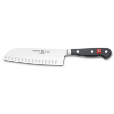  Santoku kés 17cm Wusthof Classic 58HRC acél bemélyedése konyhai eszköz