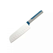 Santoku kés Tasty 678243, Puha nyél, 13 cm, Rozsdamentes acél, Kék kés és bárd