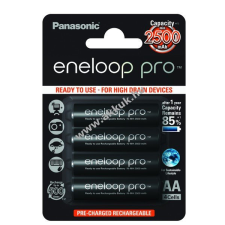 Sanyo /Panasonic eneloop akku típus AA HR6 2450mAh 4db/csom. tölthető elem