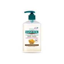 Sanytol Antibakteriális folyékony szappan, 250 ml, SANYTOL "Tápláló", mandulatej tisztító- és takarítószer, higiénia