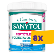 Sanytol fertőtlenítő folteltávolító fehérítő por 450g (Karton - 8 db) tisztító- és takarítószer, higiénia