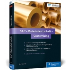  SAP-Materialwirtschaft - Customizing – Ernst Greiner idegen nyelvű könyv