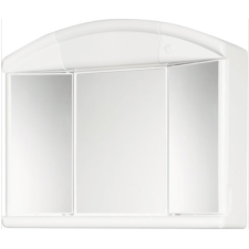  Sapho AQUALINE SALVA tükrösszekrény, 59x50x15,5cm, 12W, E14, fehér, műanyag (671232) fürdőszoba bútor