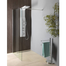 Sapho AQUALINE WALK IN Fix zuhanyfal, 70x190cm, átlátszó üveg (WI071) kád, zuhanykabin