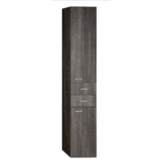  Sapho AQUALINE ZOJA állószekrény fiókkal, 35x184x29cm, mali wenge (51221) fürdőszoba bútor