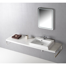 Sapho AVICE pult, 170x50cm, öreg tölgy fürdőszoba bútor