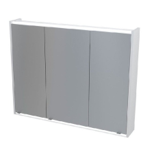  Sapho BATU tükrösszekrény 100x71x16 cm, LED világítással, fehér fürdőszoba bútor