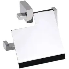 Sapho BEMETA GAMMA fali WC-papírtartó. Fedéllel. 128x135x50mm. króm fürdőszoba kiegészítő