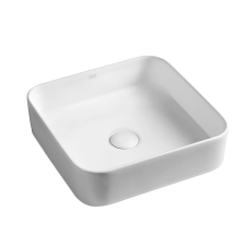 Sapho BLADE kerámiamosdó, túlfolyó nélkül, 40x11,5x40cm fürdőkellék