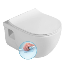  Sapho BRILLA Fali WC, RIMLESS, 36,5x53 cm szaniter