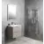 Sapho CIRASA 60 fürdőszobai bútor szett, ezüst tölgy (KSET-052)