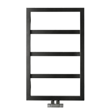  Sapho DENALI fürdőszobai radiátor, 550x904mm, 292W, struktúrált antracit (DN609A) fűtőtest, radiátor