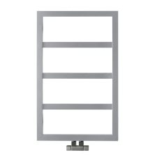  Sapho DENALI fürdőszobai radiátor, 550x904mm, 292W, struktúrált ezüst (DN609SS) fűtőtest, radiátor