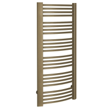  Sapho EGEON fürdőszoba radiátor, 595x1238mm, 739W, bronz (EG612BR) fűtőtest, radiátor