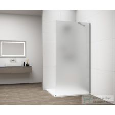 Sapho ESCA CHROME Walk-in zuhanyfal, falra szerelhető, matt üveg, 1200mm (ES1112-01) kád, zuhanykabin