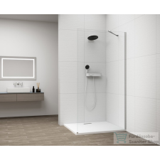 Sapho ESCA CHROME Walk-in zuhanyfal, falra szerelhető, transzparent üveg, 800mm (ES1080-01) kád, zuhanykabin