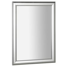 Sapho ESTA tükör fa kerettel, 580x780mm, ezüst csíkos (NL395) fürdőszoba bútor