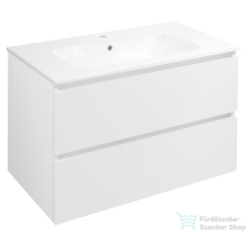Sapho EZARA mosdótartó szekrény, 79,8x52x46cm, fényes fehér (EZ801-3030) fürdőszoba bútor