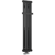 Sapho Fede fürdőszoba radiátor dekoratív 150x30.6 cm fekete IR191 fűtőtest, radiátor