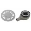 Sapho FLEXIA GEBERIT zuhanytálca szifon, 90mm, DN40, inox (17761)