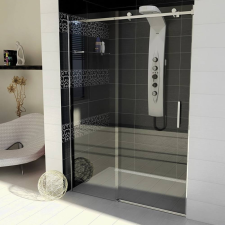 Sapho GELCO DRAGON toló ajtó+fix 130cm átlátszó üveg (GD4613) kád, zuhanykabin