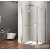 Sapho GELCO LORO harmónikaajtó, oldalfallal, 800x800mm (GN4580-03)