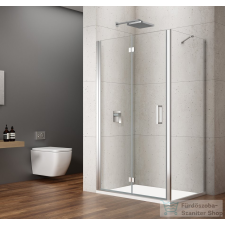 Sapho GELCO LORO harmónikaajtó, oldalfallal, 800x800mm (GN4580-03) kád, zuhanykabin