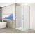 Sapho GELCO TRINITY CHROME szögletes zuhanykabin, 1000x900mm, matt üveg, balos (GT5690-10ML-CH)