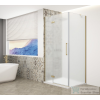Sapho GELCO TRINITY GOLD MATT szögletes zuhanykabin, 1100x800mm, matt üveg, balos (GT5680-11ML-G)