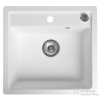 Sapho Gránit mosogató, egymedencés, 53x50cm, fehér (GR1031)