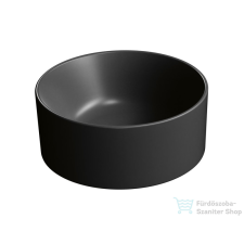 Sapho GSI KUBE X kerámiamosdó, átm.:32cm, matt fekete (943526) szaniter