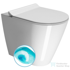 Sapho GSI KUBE X SWIRLFLUSH fali WC, 36x55cm, ExtraGlaze (941011) szaniter