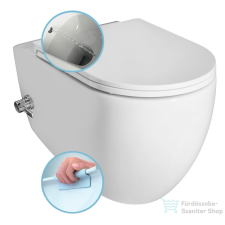 Sapho INFINITY fali WC bidé funkcióval, Rimless, 36,5x53cm (10NFS1005I) szaniter