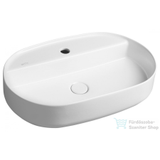 Sapho INFINITY OVAL kerámiamosdó, 60x40cm, matt fehér (10NF65060-2L) szaniter