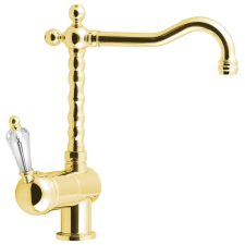 Sapho KIRKÉ CRYSTAL mosogató-csaptelep, arany 190/205/285mm, arany csaptelep