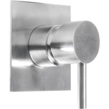 Sapho MINIMAL falba süllyesztett zuhanycsaptelep, zuhanyszett nélkül, inox (MI041) csaptelep