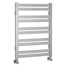  Sapho NEVEL fürdőszobai radiátor, 555x773mm, 324W, ezüst (NV608S) fűtőtest, radiátor