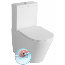 Sapho PACO RIMLESS kombi WC alsó/hátsó kifolyású, tartállyal, ülőke nélkül (PC1012WR) fürdőszoba kiegészítő