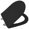 Sapho PACO SLIM Soft Close WC-ülőke, fekete (PCS1012B)