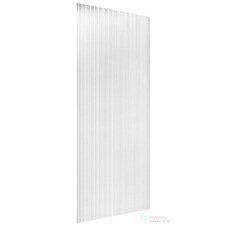 Sapho POLYSAN ESCA Walk-in zuhanyfal, flutes üveg, 1400x2100mm (ES1314) kád, zuhanykabin