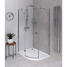  Sapho POLYSAN FORTIS LINE íves zuhanykabin, balos, 120x90cm (FL5290L) kád, zuhanykabin