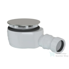 Sapho POLYSAN helytakarékos zuhanytálcaszifon, 90mm, DN40, polírozott inox (17916) kád, zuhanykabin