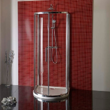  Sapho POLYSAN LUCIS LINE félköríves zuhanykabin, 1000x1000mm, transzparent üveg (DL3715) kád, zuhanykabin