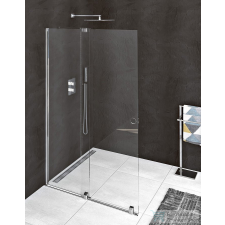 Sapho POLYSAN MODULAR SHOWER tolóajtó fix résszel, 1000mm, transzparent üveg (MS5-100) kád, zuhanykabin
