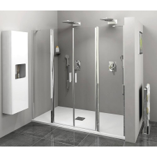Sapho POLYSAN ZOOM LINE zuhanyajtó, 1800mm, transzparent, króm (ZL1417) kád, zuhanykabin
