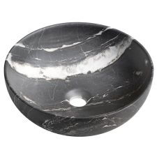 Sapho RONDANE pultra szerelhető kerámiamosdó. túlfolyó nélkül. átm.:41cm. carnico márvány szaniter