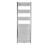 Sapho Sapho ALYA fürdőszobai radiátor egyenes 600x1118 mm, középső bekötés, króm 1145-10
