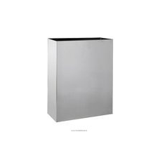 Sapho SAPHO BEMETA HOTEL Fali vagy álló szemetes, 370x460x165mm, 25l, matt (125115045) (XP006)- szemetes