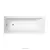 Sapho SAPHO POLYSAN NOEMI akril kád 170x70x42cm (71708)-